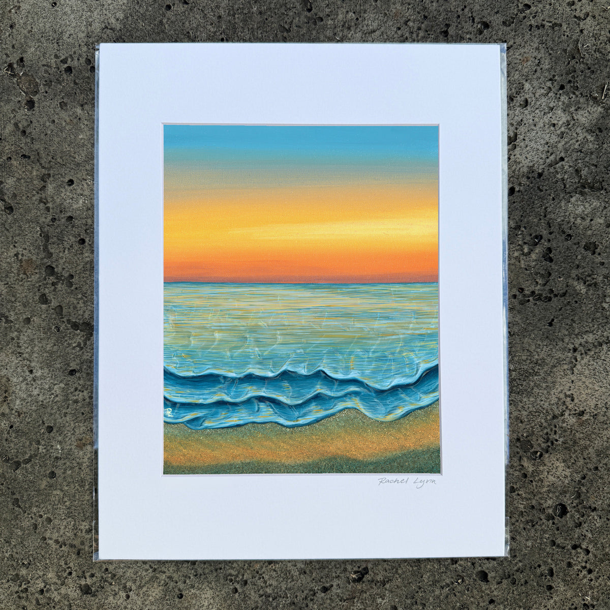 Fire Sunrise Nalo Print
