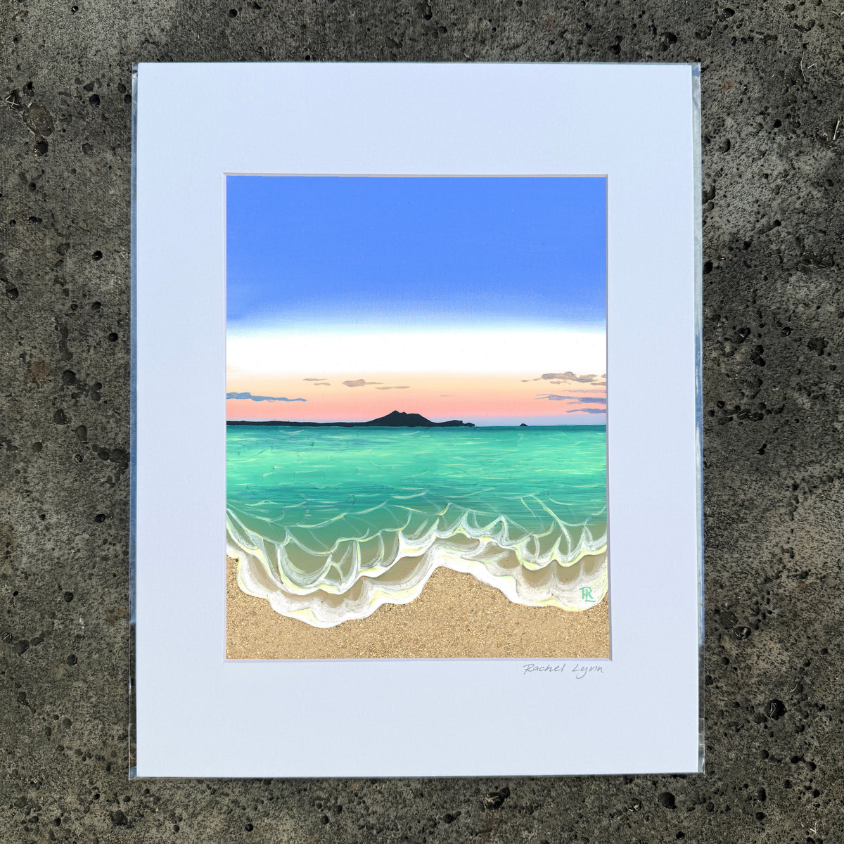 Mōkapu Seafoam Print