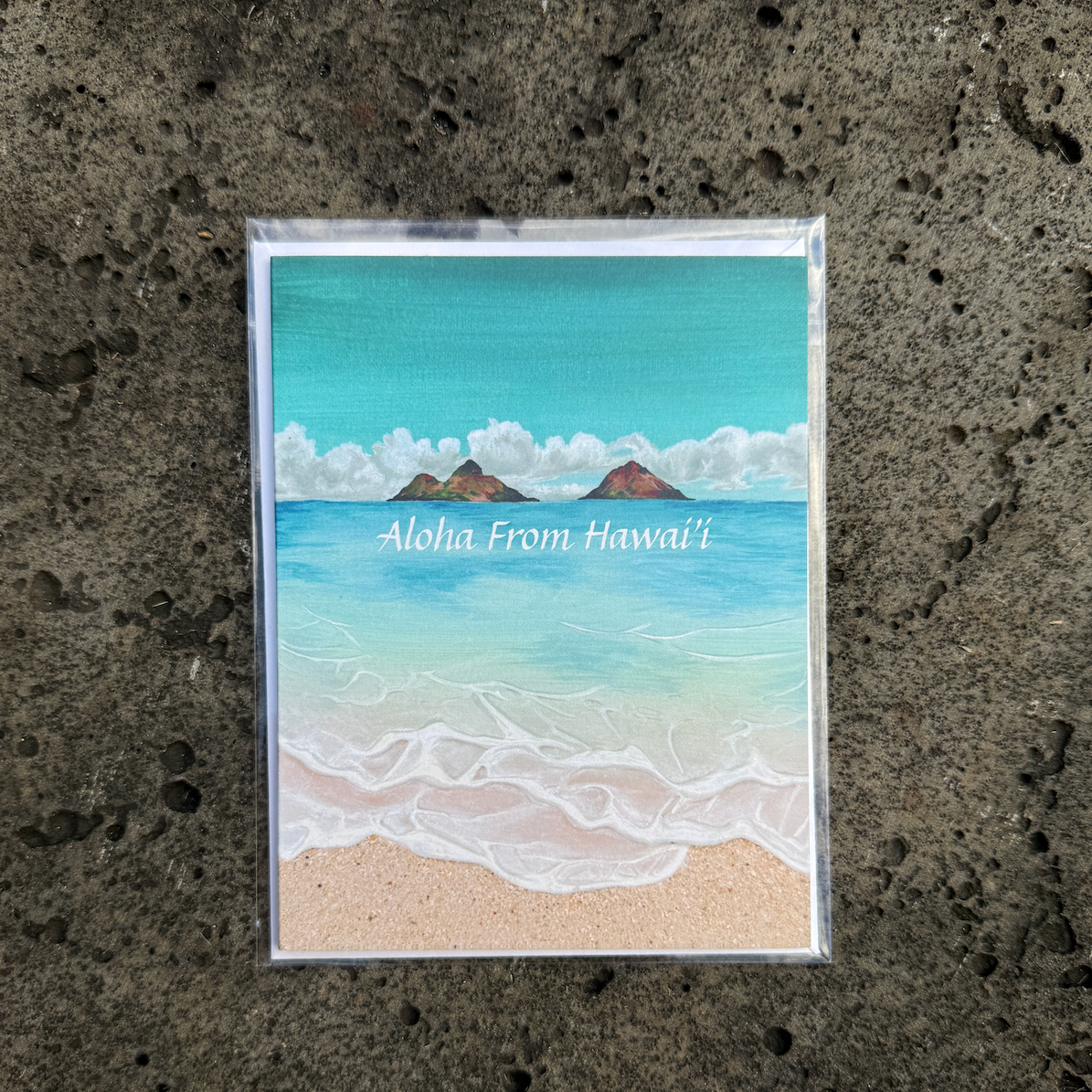 Lanikai Aloha Card