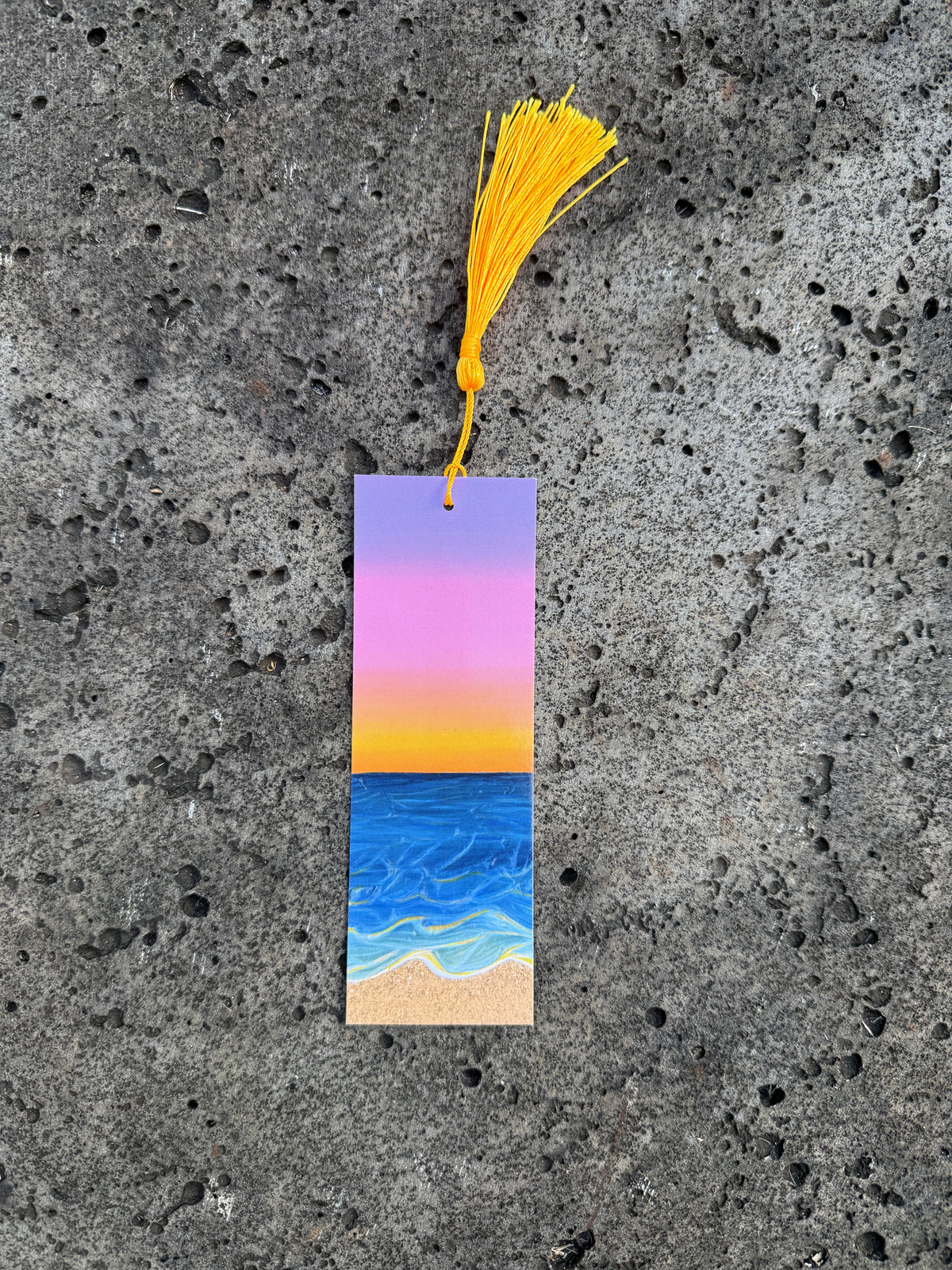 Gradient Sunrise Bookmark