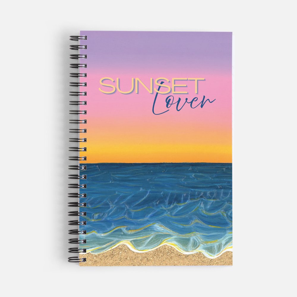 Sunset Lover Notebook